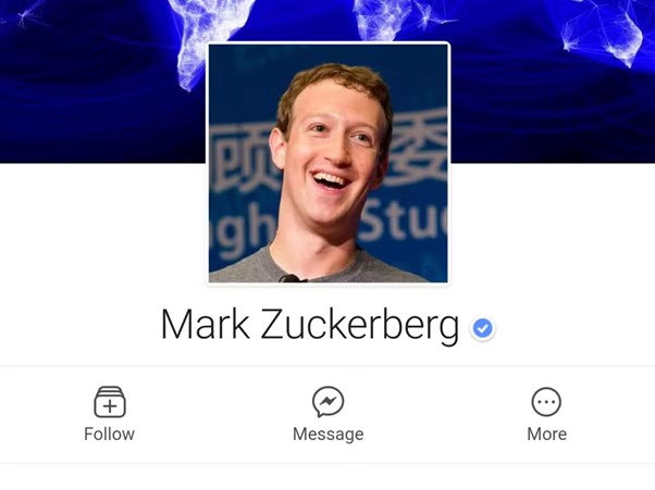 Mark Zuckerberg created a social network just for him which was Facebook.