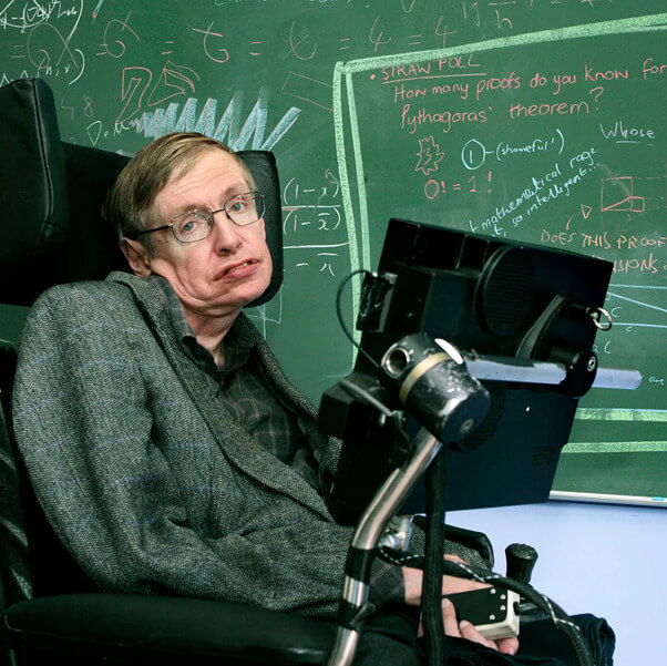 This genius theoretical physicist has an IQ of 160.